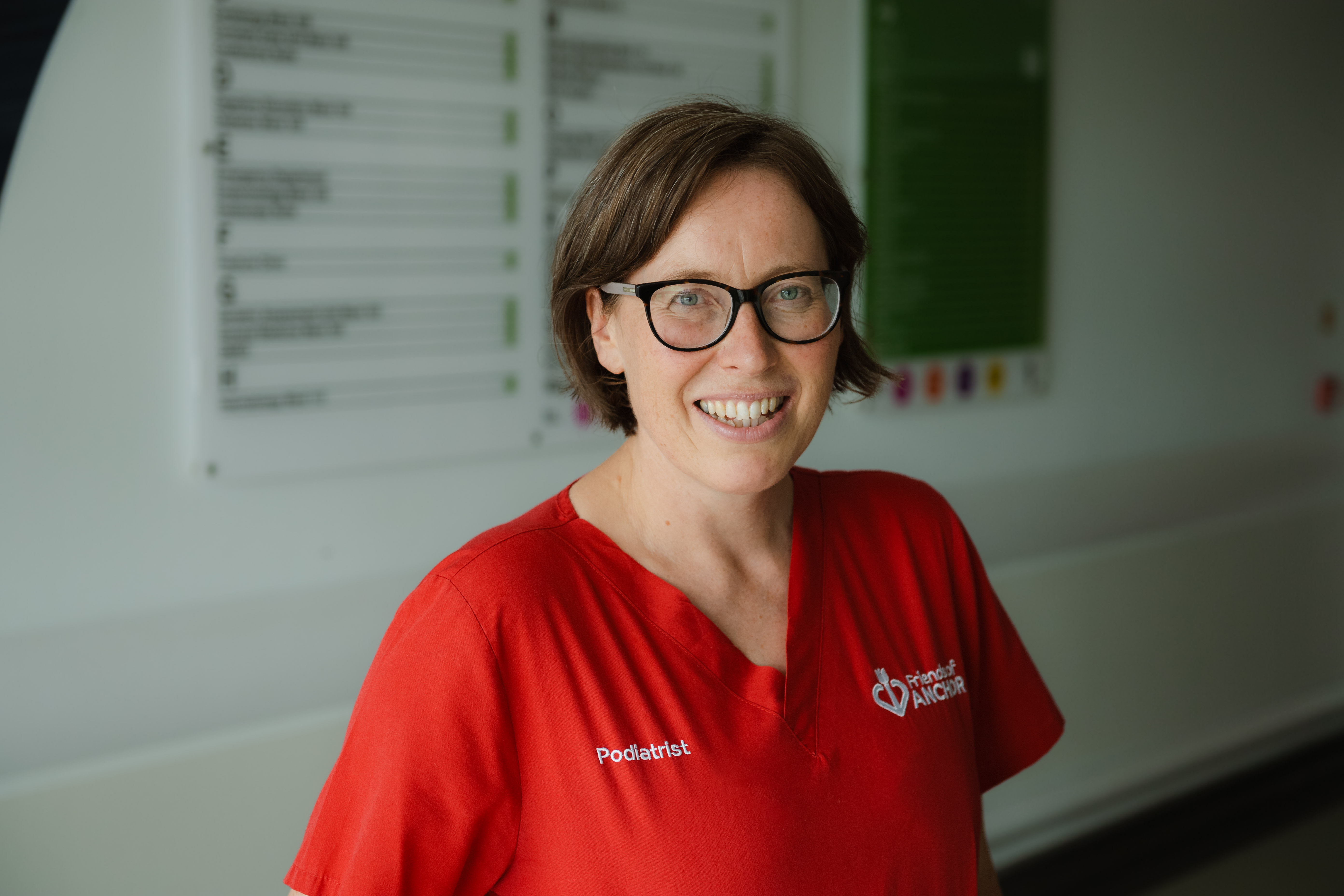 Our podiatrist Kay