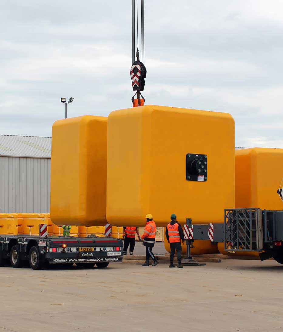 Balmoral buoyancy in yard
