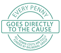 Every penny goes directly to the cause